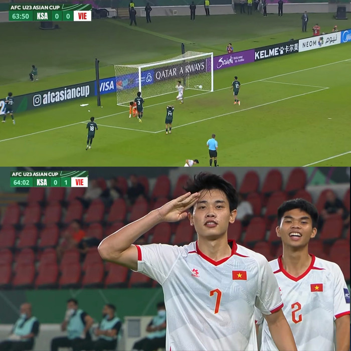 Được tung vào sân từ hiệp hai, tiền Đình Bắc không mất nhiều thời gian để tạo dấu ấn theo cách đặc biệt nhất.