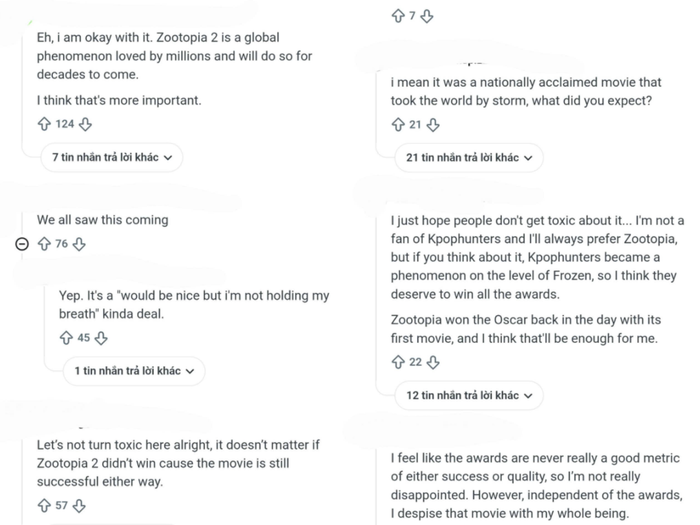 Tranh luận quanh chiến thắng của K-Pop Demon Hunters nhanh chóng lan rộng trên mạng xã hội và các diễn đàn điện ảnh quốc tế