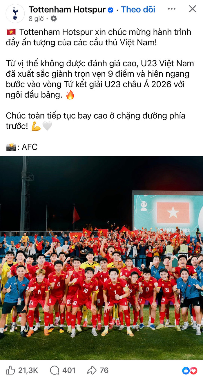 Hành trình của U23 Việt Nam tại VCK U23 châu Á 2026 đang vượt xa khuôn khổ một chiến tích mang tính khu vực.