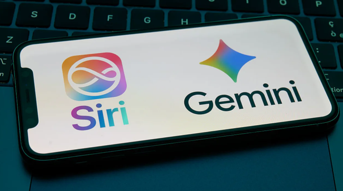 Apple bắt tay Gemini để vận hành Siri tích hợp AI. Ảnh: CNBC