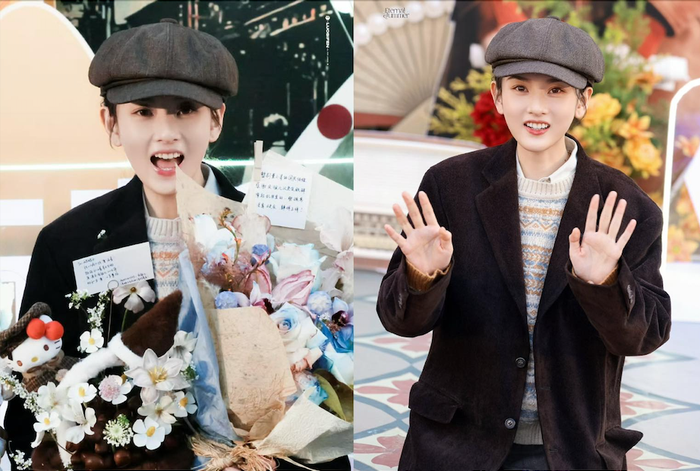 Khoảnh khắc nữ diễn viên Tống Tổ Nhi giao lưu cùng người hâm mộ.