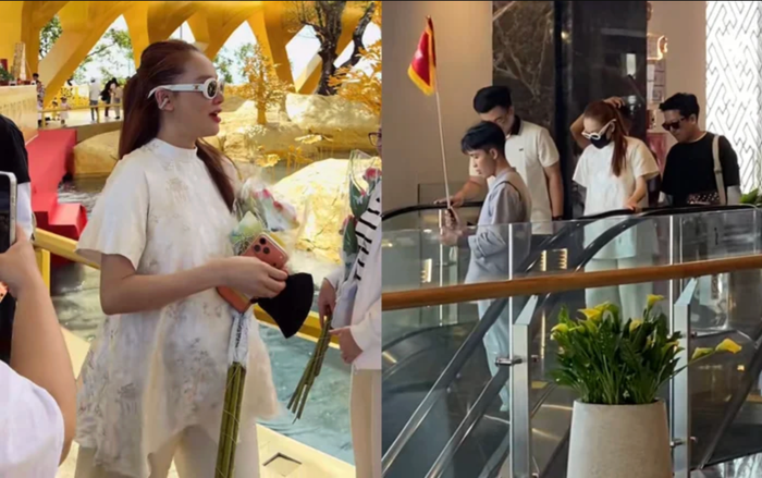 Nhã Phương thể hiện sức khoẻ ổn định trước thềm sinh con lần ba. Ảnh chụp màn hình