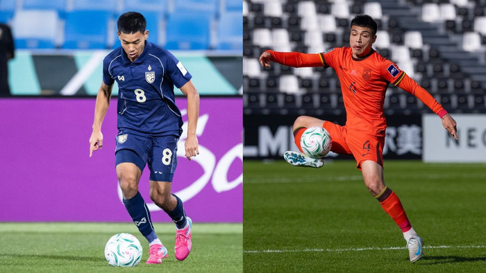 U23 Trung Quốc đang hướng tới việc tạo nên lịch sử khi đối đầu U23 Thái Lan ở lượt trận bảng D VCK U23 châu Á 2026. Ảnh: AFC