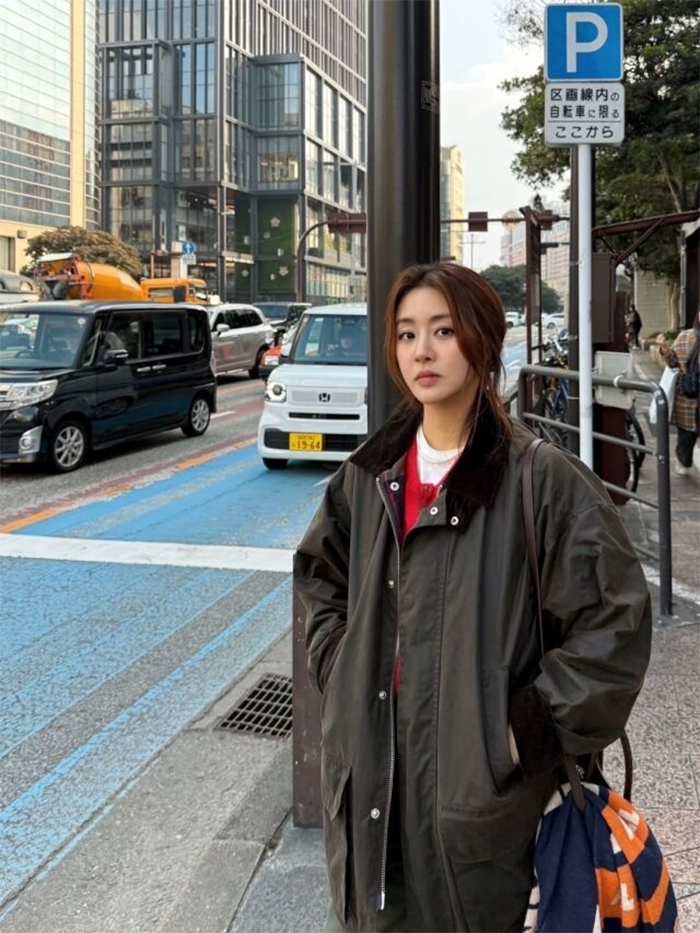 Kang So Ra gây ấn tượng với visual trẻ trung trong chuyến du lịch Nhật Bản mới đây.&nbsp;