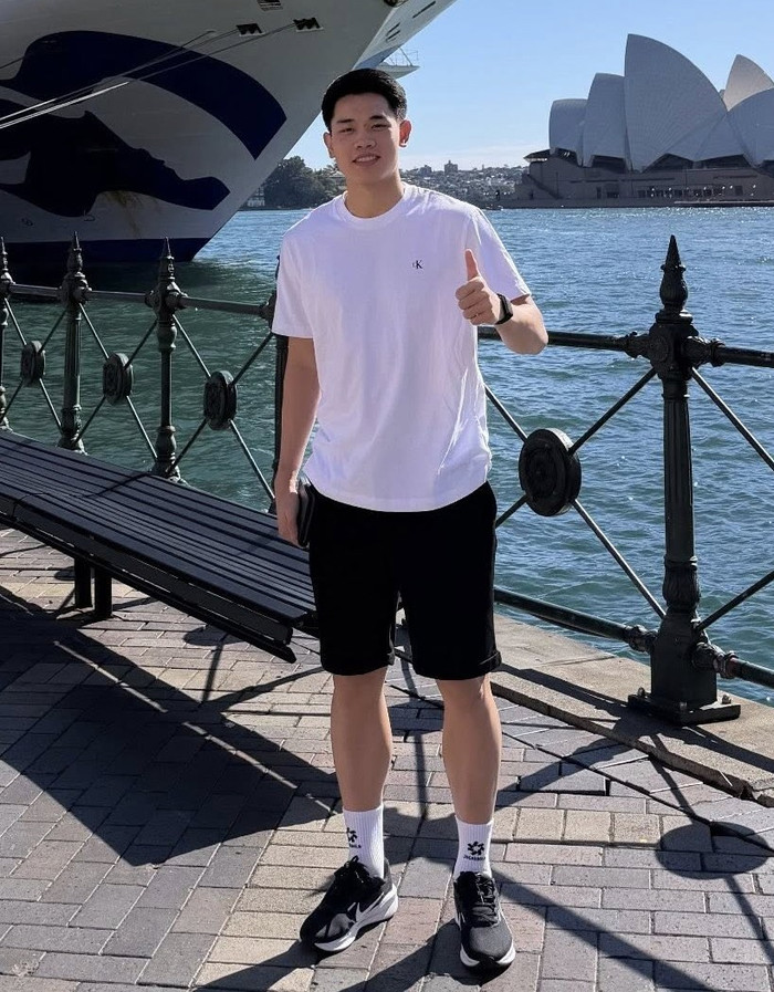 Cầu thủ Đình Bắc ưa chuộng phong cách năng động. Ảnh: FBNV