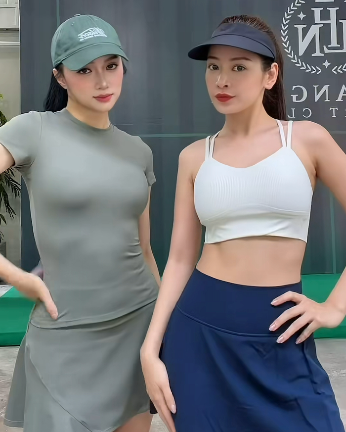 Hương Giang vui vẻ nhảy múa cùng Chi Pu trong video mới nhất. Ảnh chụp màn hình