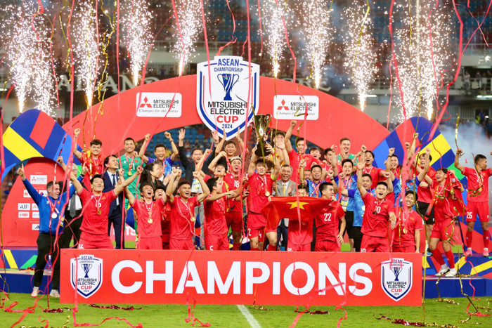Theo việc phân chia nhóm ở AFF Cup 2026, tuyển Việt Nam có khả năng chung bảng với Malaysia. Ảnh: VFF