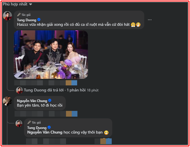 Tùng Dương nhắc Nguyễn Văn Chung: 'Định cướp show của tớ là rất khó nhé' Ảnh 3