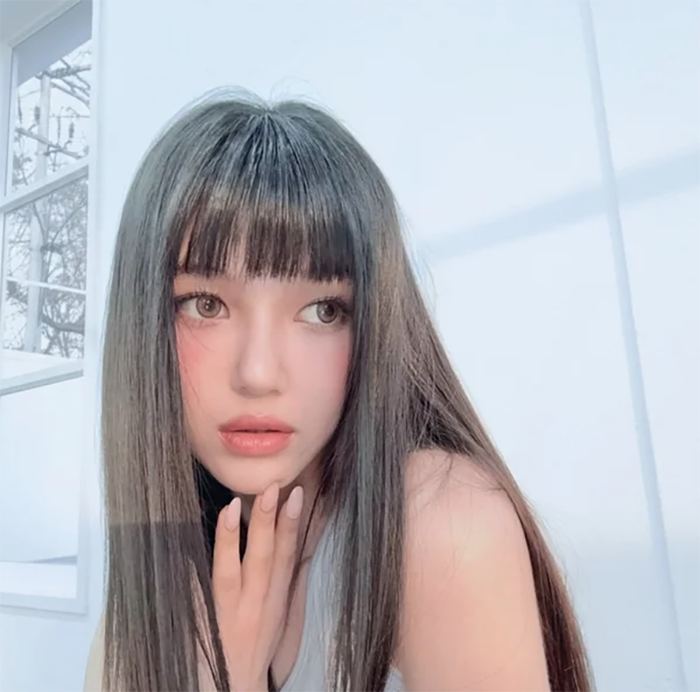 Khoảnh khắc gây xôn xao của Danielle mới đây.