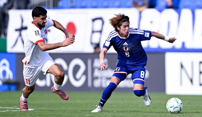 U23 Nhật Bản đã trải qua màn đấu súng nghẹt thờ mới loại được Jordan ở tứ kết. Ảnh: AFC