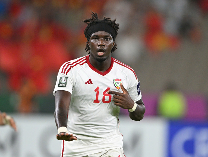 U23 UAE chơi khá ngoan cường khi liên tục tìm được bàn gỡ. Ảnh: AFC