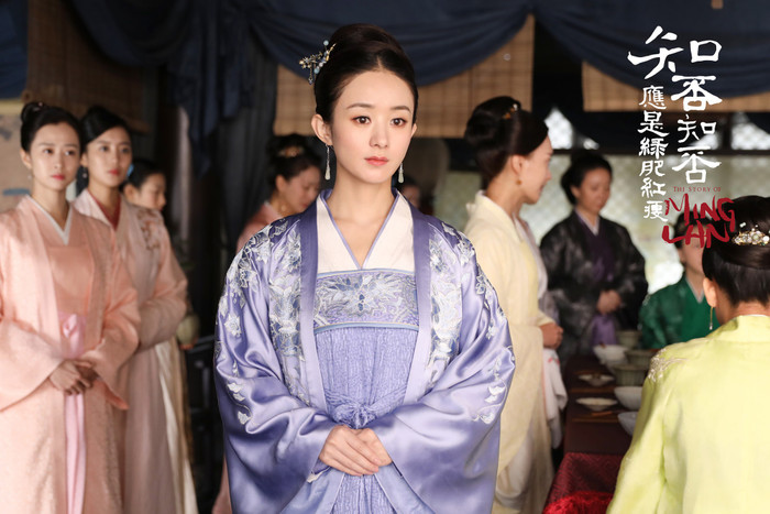 Minh Lan Truyện lại là tác phẩm giúp Triệu Lệ Dĩnh khẳng định tên tuổi và diễn xuất (Ảnh: Weibo).