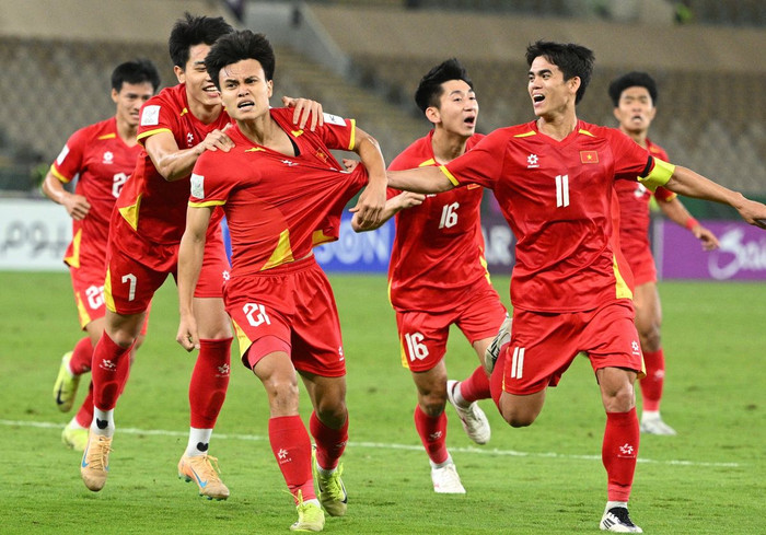 Nhiều CĐV Thái Lan đã nể phục U23 Việt Nam khi đánh bại U23 UAE vào bán kết U23 châu Á 2026. Ảnh: AFC