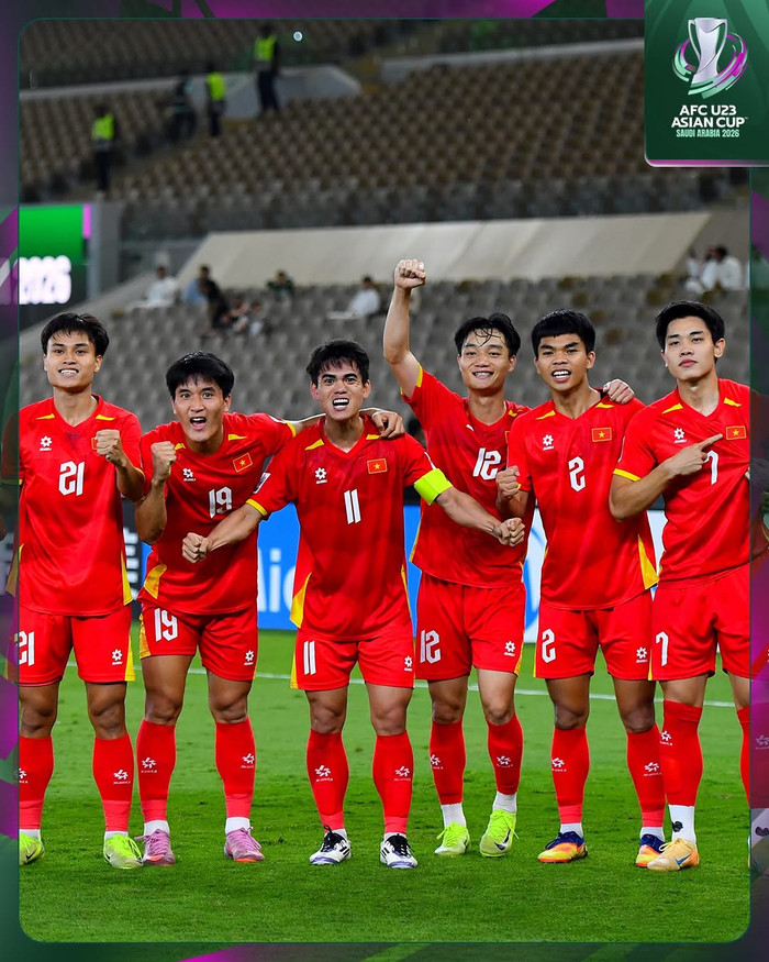 U23 Việt Nam vào bán kết. Ảnh: AFC