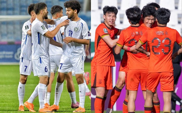 Cả U23 Uzbekistan và U23 Trung Quốc cùng hướng tới giấc mơ lớn ở tứ kết U23 châu Á 2026. Ảnh: AFC