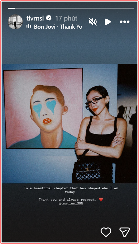 Hoàng Touliver có động thái gây chú ý sau bài đăng xác nhận ly hôn của Tóc Tiên Ảnh 2