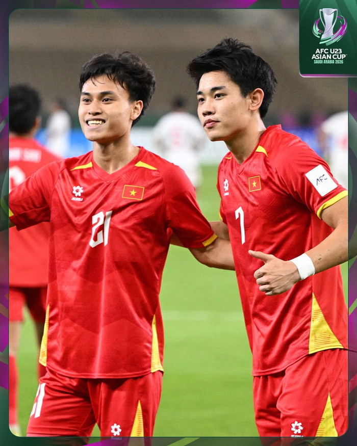 U23 Việt Nam đã nhận được 4,1 tỷ tiền thưởng. Ảnh: AFC