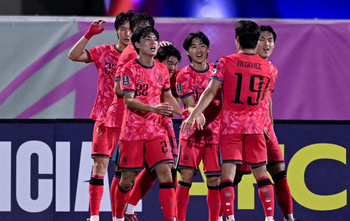 U23 Hàn Quốc gặp U23 Nhật Bản. Ảnh: AFC