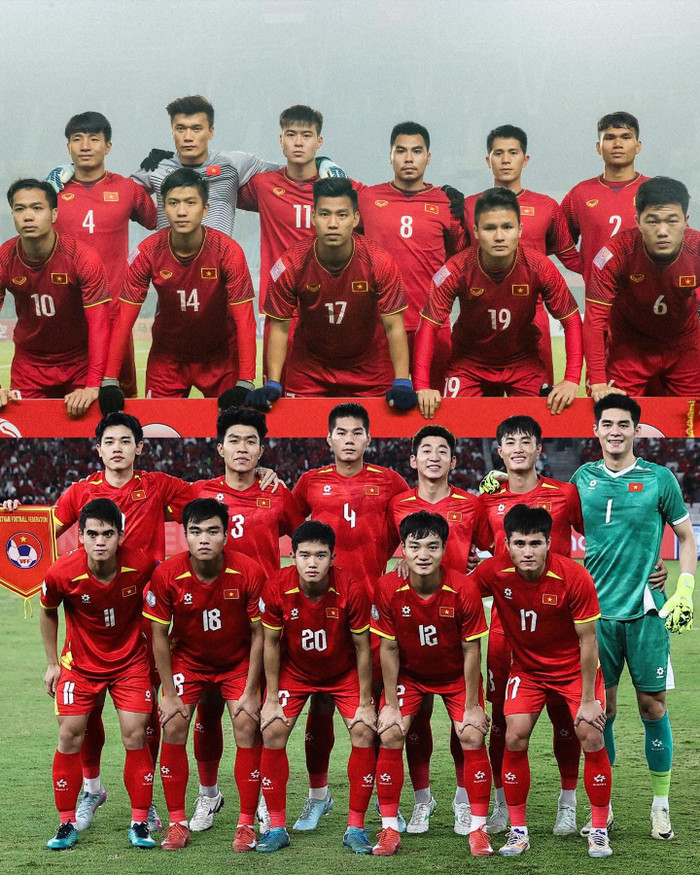 U23 Việt Nam hiện tại kế thừa tốt phông văn hoá bóng đá của các đàn anh. Ảnh: FIFA