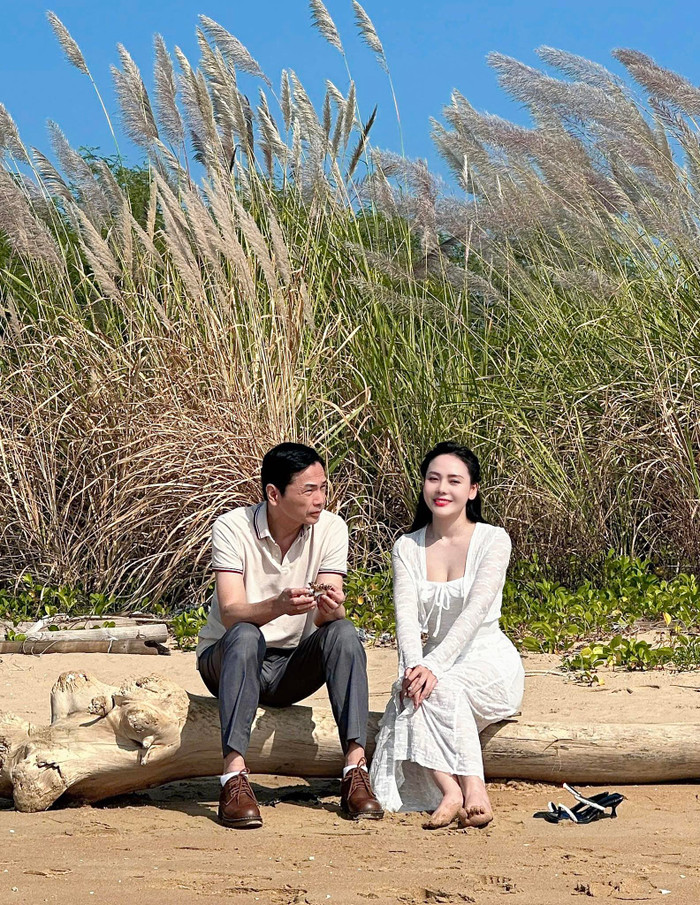 Diễn viên Huyền Trang - nữ chủ tịch phim Lằn Ranh vừa đăng tải bức ảnh mới trên trang cá nhân (Ảnh: FBNV).