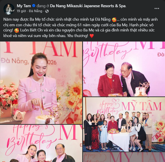 Mai Tài Phến vắng mặt trong ngày đặc biệt của Mỹ Tâm Ảnh 1