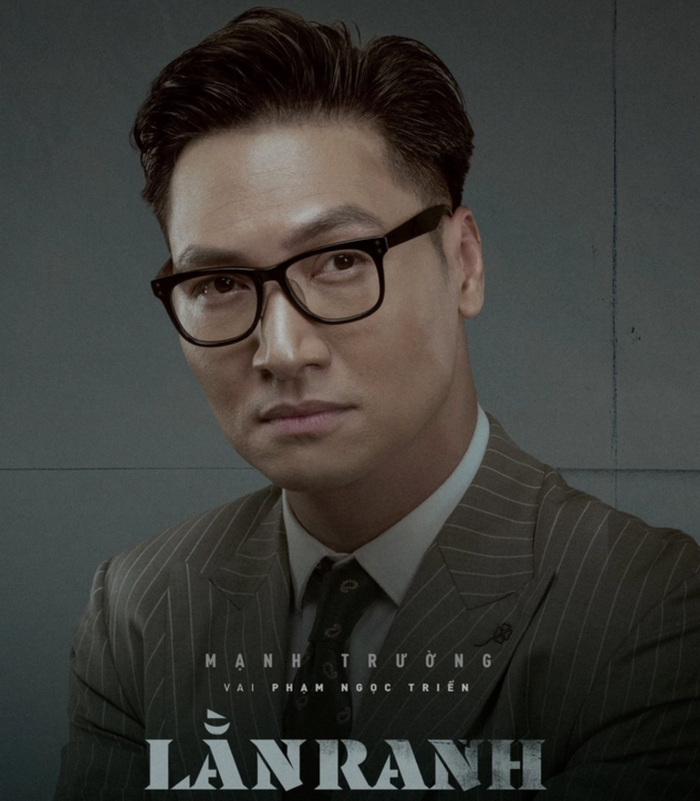 Mạnh Trường trong vai Triển của phim ' Lằn Ranh'. Các nhân vật phản diện phim Việt giờ vàng ngày càng được khai thác chiều sâu.