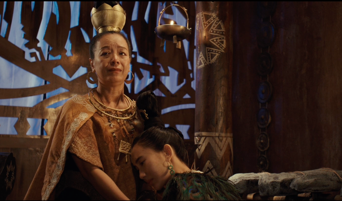 NSƯT Nguyễn Chiều Xuân trong vai vợ Vua Hùng.