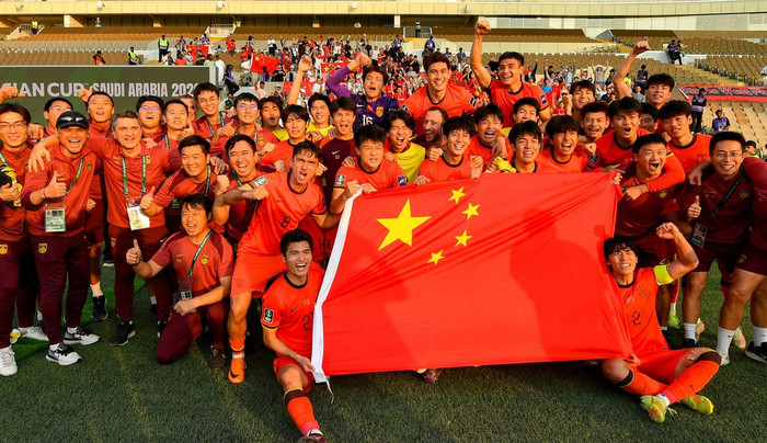 Báo Trung Quốc đã nhận xét U23 Trung Quốc đang giống như Hy Lạp vô địch EURO 2004. Ảnh: AFC