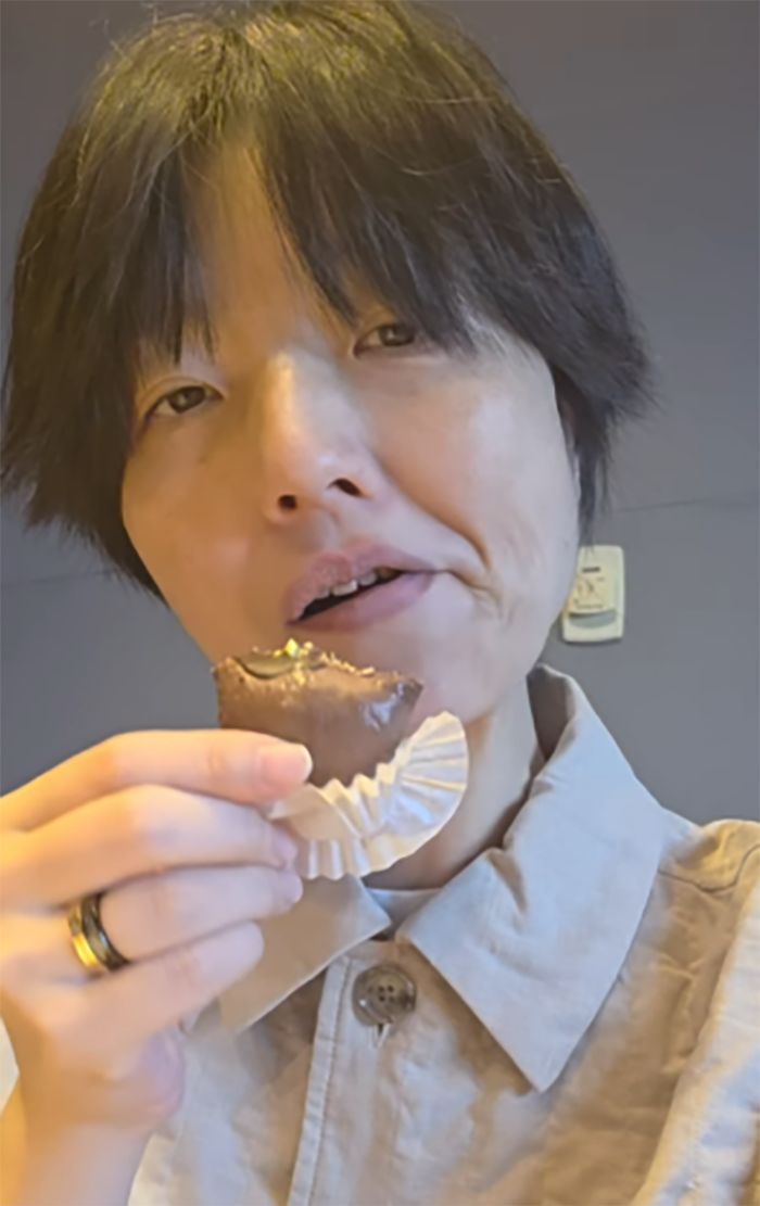 Hình ảnh trước đó của nữ danh hài An Young Mi từng khiến nhiều khán giả lo lắng.