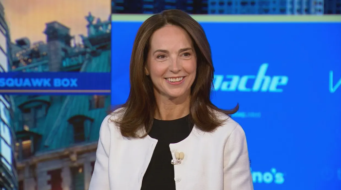 Sarah Friar, Giám đốc tài chính của OpenAI. Ảnh: CNBC