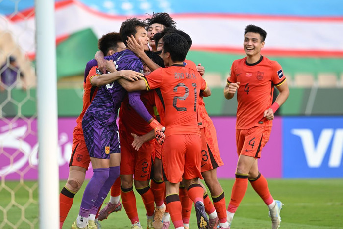 Trận bán kết U23 châu Á sẽ chứng kiến cuộc đối đầu then chốt giữa U23 Trung Quốc và U23 Việt Nam. Ảnh: AFC