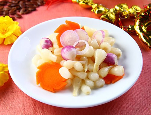 Dưa hành, củ kiểu - món ăn chống ngán dịp Tết.