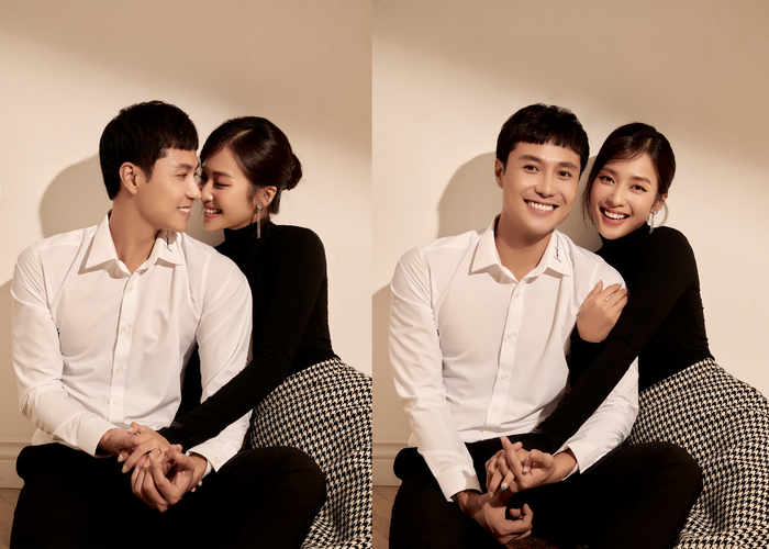 Thanh Sơn và Khả Ngân.