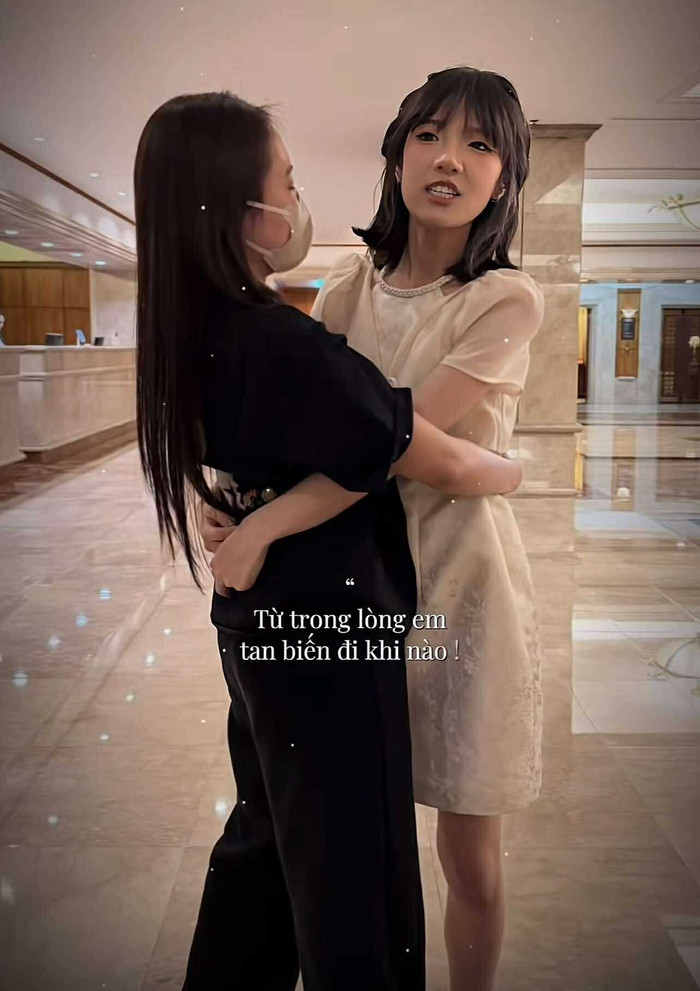 Phương Mỹ Chi chia sẻ khoảnh khắc hội ngộ người bạn ngoại quốc.