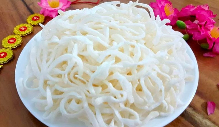 Mứt dừa là một trong những món ngon ngày Tết, được nhiều người yêu thích. (Ảnh minh họa từ Internet)