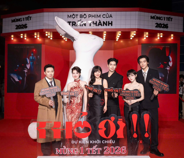 Dàn diễn viên chính góp mặt trong Thỏ Ơi!! của Trấn Thành (Ảnh: FBNV).