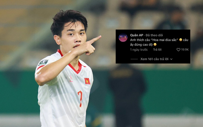 Quân A.P thích thú trước giọng hát của Đình Bắc. Ảnh chụp màn hình