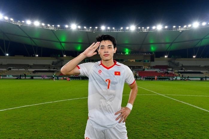 Tiền đạo Nguyễn Đình Bắc xuất sắc nhận danh hiệu Vua phá lưới U23 châu Á 2026.