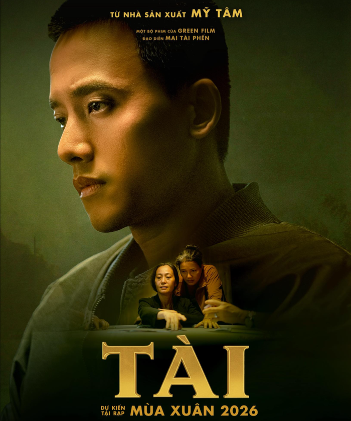 Teaser Poster chính thức của phim TÀI dự kiến khởi chiếu mùa xuân 2026. - Ảnh: NSX&nbsp;