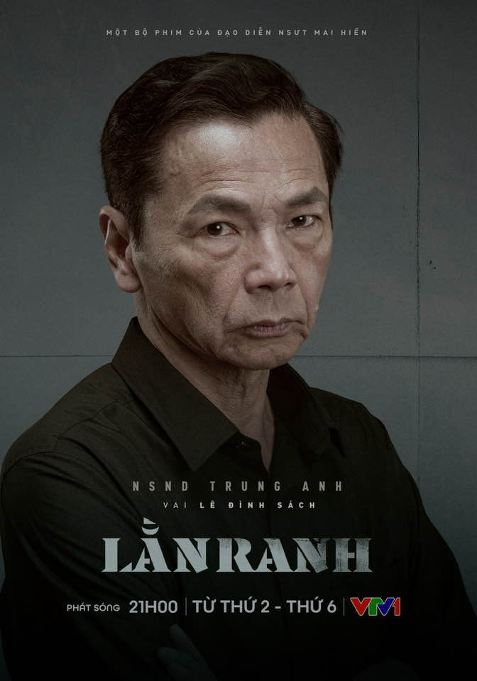 Những chia sẻ của NSND Trung Anh khiến khán giả thêm trông ngóng về tập cuối của Lằn Ranh (Ảnh: FBNV).