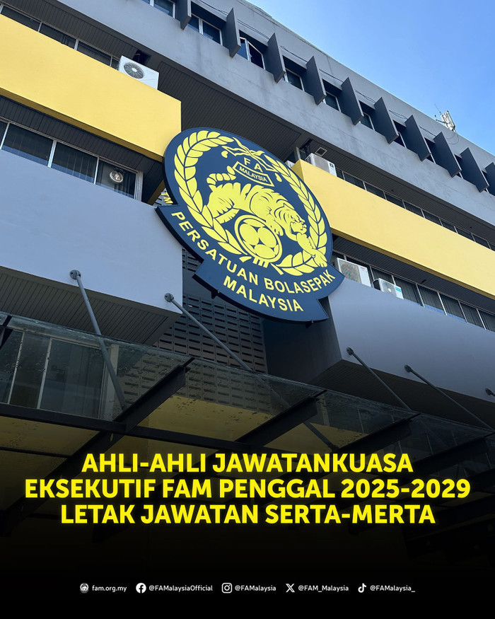 Trưa 28/1, Liên đoàn Bóng đá Malaysia ra thông báo sốc, có thể nói chấn động bóng đá thế giới. Ảnh: FAM