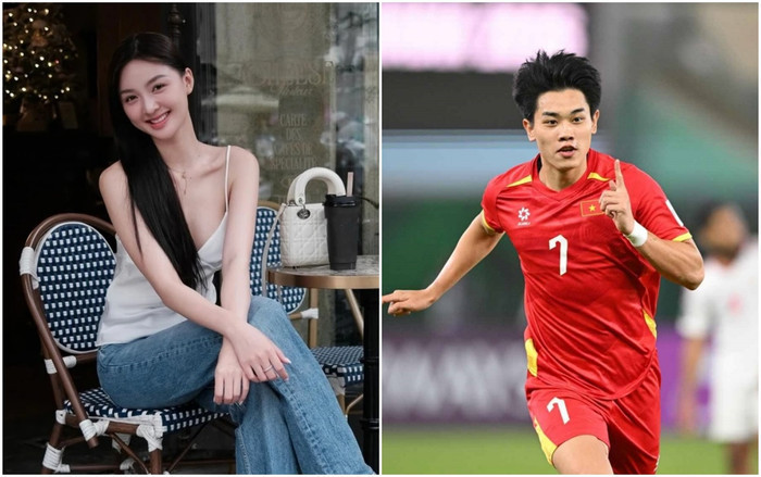 Á hậu Cẩm Ly (Á hậu 2 Hoa hậu Quốc gia Việt Nam 2024) liên tục được fan 'đẩy thuyền' với cầu thủ trẻ Đình Bắc những ngày qua.