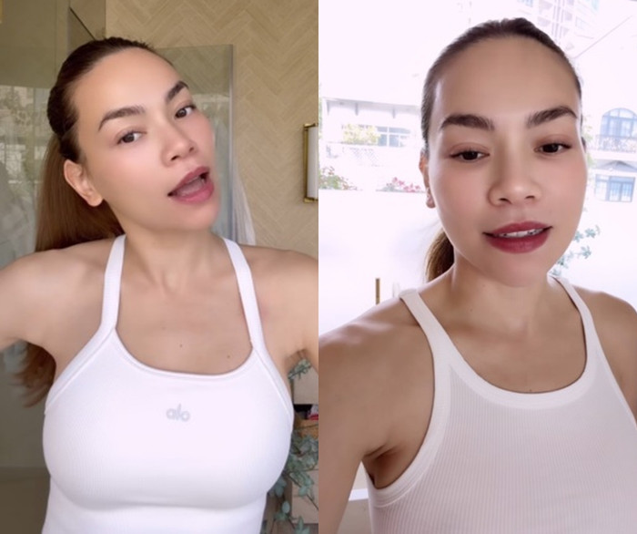 Hồ Ngọc Hà chia sẻ lịch trình của một ngày bận rộn.