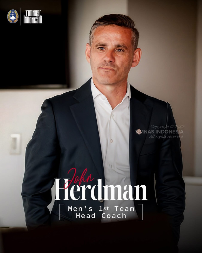 PSSI bổ nhiệm John Herdman làm HLV tuyển Indonesia với mục tiêu dự World Cup, sẵn sàng đưa Indonesia bước vào kỷ nguyên mới. Ảnh: PSSI