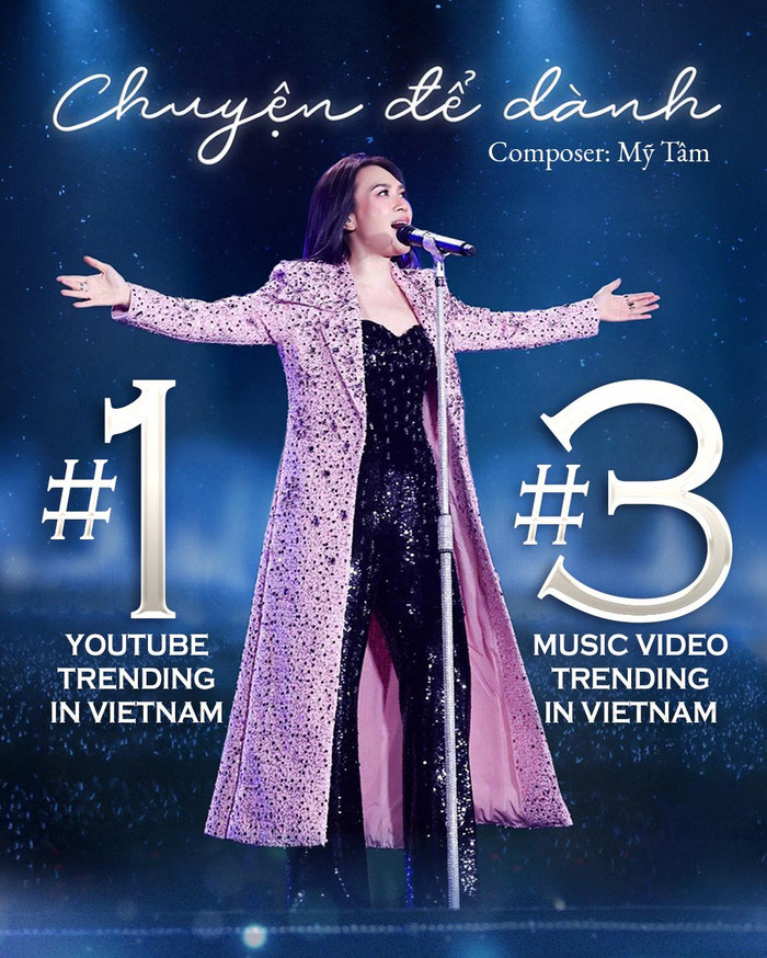 Sáng tác của Mỹ Tâm tạo được sức lan tỏa vô cùng mạnh mẽ sau thời gian ngắn ra mắt.&nbsp;