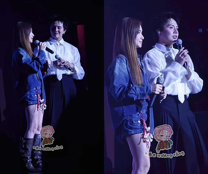 Duy Khánh tiết lộ, nhiều năm qua Hòa Minzy chi nhiều tiền mua đồ hiệu, có giá trị để tặng anh vào những dịp đặc biệt. (Ảnh chụp màn hình từ TikTok Hoa Xương Rồng)