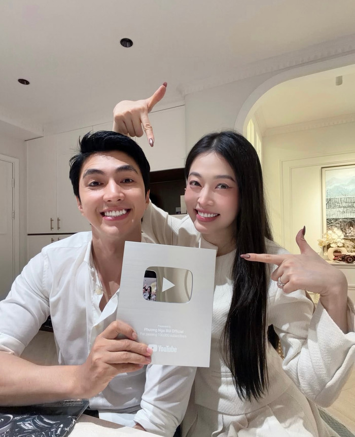 Vợ chồng Bình An đón nhận tin vui ngày đầu năm (Ảnh: ISNV).