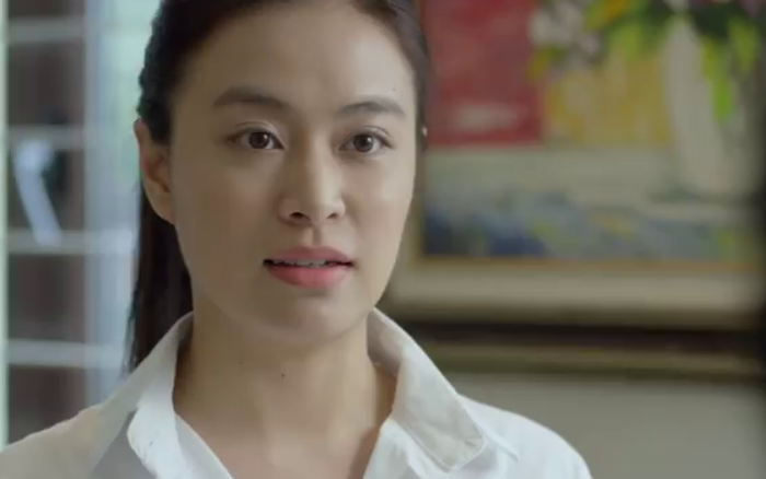 Hoàng Thùy Linh trong vai Lam Anh, vai diễn đánh dấu sự trở lại phim truyền hình sau 12 năm