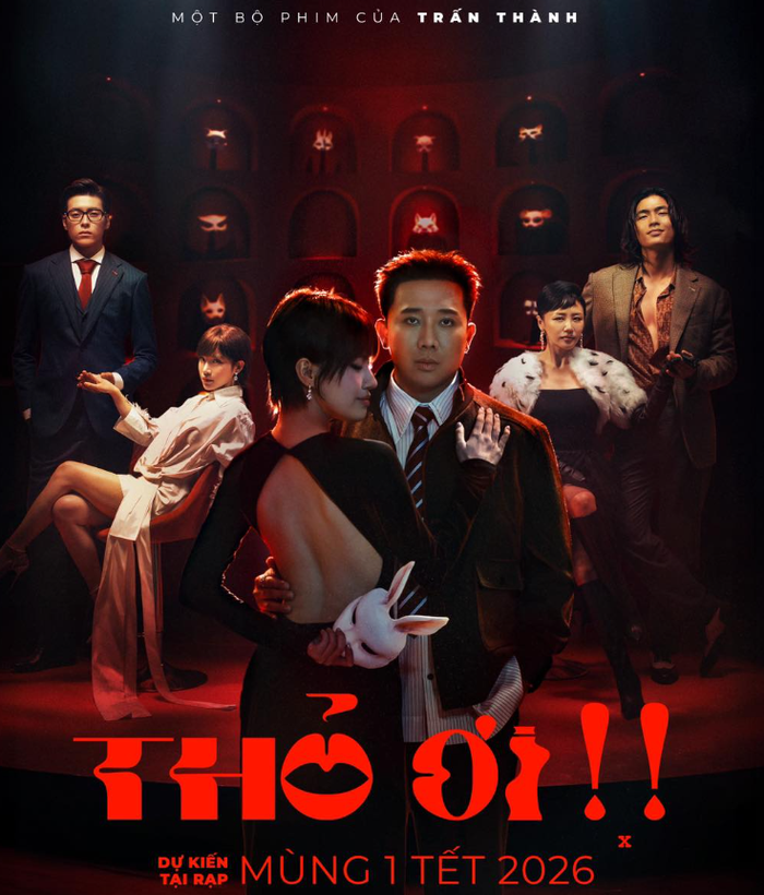 Dự án điện ảnh Thỏ ơi! của Trấn Thành dự kiến khởi chiếu từ mùng 1 Tết (17/2/2026).