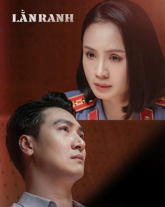 Hồng Diễm tạo 'cơn sốt' với ánh mắt đầy dằn vặt ở chặng cuối Lằn ranh